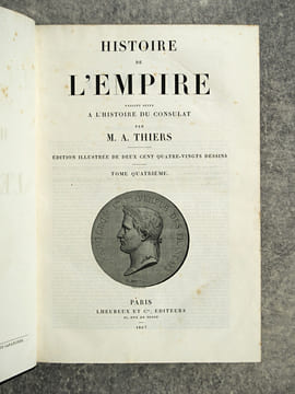 HISTOIRE DE LA REVOLUTION FRANCAISE. NOUVELLE EDITION. DESSINS PAR YAN' DARGENT. PARIS. FURNE ET CIE. 1865-1866. HISTOIRE DU CONSULAT. EDITION ...