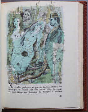 OEUVRES ILLUSTREES. - LA BELLE IMAGE. GOUACHES DE GASTON SAINTE-CROIX. - LE BOEUF CLANDESTIN. AQUARELLES DE MAURICE LEROY. - LA JUMENT VERTE. ...