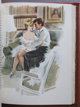 OEUVRES ILLUSTREES. - LA BELLE IMAGE. GOUACHES DE GASTON SAINTE-CROIX. - LE BOEUF CLANDESTIN. AQUARELLES DE MAURICE LEROY. - LA JUMENT VERTE. ...