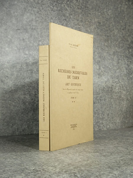 LES RICHESSES MEDIEVALES DU TARN. ART GOTHIQUE, SUIVI DU REPERTOIRE COMPLET DES VESTIGES ROMANS ET GOTHIQUES DANS LE TARN. . ALLEGRE VICTOR ...