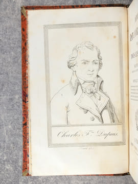 ABREGE DE L’ORIGINE DE TOUS LES CULTES PAR DUPUIS, MEMBRE DE L’INSTITUT NATIONAL. NOUVELLE EDITION, ORNEE D’UN PORTRAIT DE L’AUTEUR, ET AUGMENTEE,1°. ...