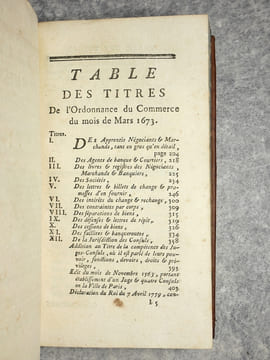 NOUVEAU COMMENTAIRE SUR LES ORDONNANCES DES MOIS D’AOUT 1669, & MARS 1673. ENSEMBLE SUR L’EDIT DU MOIS DE MARS 1673 TOUCHANT LES EPICES. PAR M*** ...