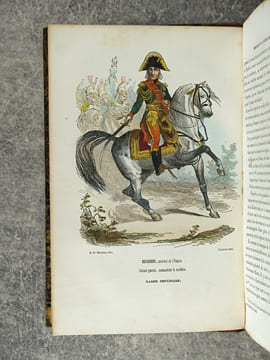 HISTOIRE ANECDOTIQUE, POLITIQUE ET MILITAIRE DE LA GARDE IMPERIALE. PAR EMILE MARCO DE SAINT-HILAIRE. ILLUSTREE PAR H. BELLANGE, E. LAMY, DE MORAINE, ...