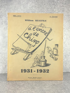 A L'ENCRE DE CHINE. 1931-1932.  