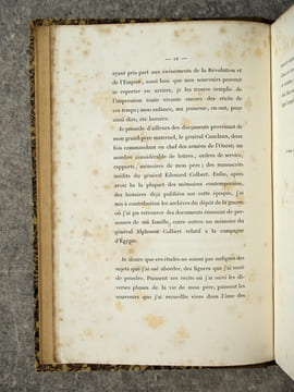 TRADITIONS ET SOUVENIRS, OU MEMOIRES TOUCHANT LE TEMPS ET LA VIE DU GENERAL AUGUSTE COLBERT (1793-1809), PAR N.-J. COLBERT, MARQUIS DE CHABANAIS (SON ...