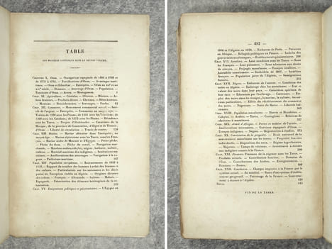 L’ALGERIE, PAR LE BARON BAUDE, CONSEILLER D’ETAT, EX-CONSEILLER DU ROI EN AFRIQUE. . BAUDE (BARON JRAN-JACQUES. 1792-1862).  