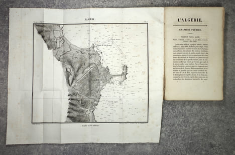 L’ALGERIE, PAR LE BARON BAUDE, CONSEILLER D’ETAT, EX-CONSEILLER DU ROI EN AFRIQUE. . BAUDE (BARON JRAN-JACQUES. 1792-1862).  