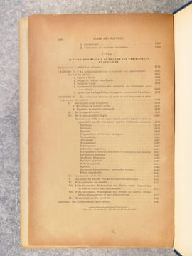 TRAITE DE PATHOLOGIE MENTALE PUBLIE SOUS LA DIRECTION DE M. GILBERT BALLET, PROFESSEUR AGREGE A LA FACULTE DE MEDECINE DE PARIS. MEDECIN DE ...