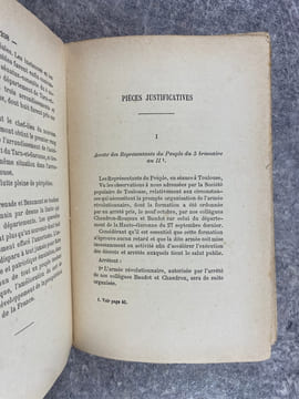 L’ARMEE REVOLUTIONNAIRE DE TOULOUSE EPISODE D’UNE RIVALITE DE CLOCHERS.. DUBOUL AXEL (1842-1902).