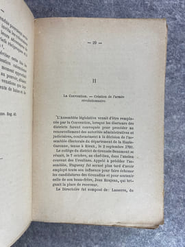 L’ARMEE REVOLUTIONNAIRE DE TOULOUSE EPISODE D’UNE RIVALITE DE CLOCHERS.. DUBOUL AXEL (1842-1902).