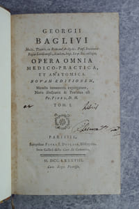 OPERA OMNIA MEDICO-PRACTICA, ET ANATOMICA. NOVAM EDITIONEM, MENDIS INNUMERIS EXPURGATAM, NOTIS ILLUSTRAVIT & PRAEFATUS EST PH. PINEL, D. M.