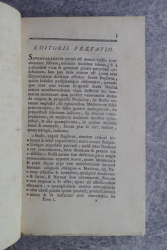 OPERA OMNIA MEDICO-PRACTICA, ET ANATOMICA. NOVAM EDITIONEM, MENDIS INNUMERIS EXPURGATAM, NOTIS ILLUSTRAVIT & PRAEFATUS EST PH. PINEL, D. M.. BAGLIVI ...