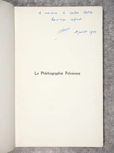 LA PHLEBOGRAPHIE PELVIENNE.