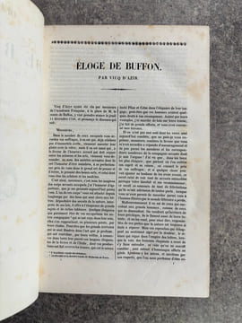OEUVRES COMPLETES, AVEC DES EXTRAITS DE DAUBENTON, ET LA CLASSIFICATION DE CUVIER. . BUFFON. (GEORGES-LOUIS LECLERC, COMTE DE. 1707-1788).