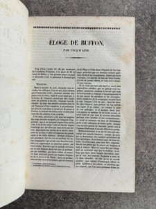 OEUVRES COMPLETES, AVEC DES EXTRAITS DE DAUBENTON, ET LA CLASSIFICATION DE CUVIER.