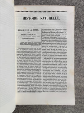 OEUVRES COMPLETES, AVEC DES EXTRAITS DE DAUBENTON, ET LA CLASSIFICATION DE CUVIER. . BUFFON. (GEORGES-LOUIS LECLERC, COMTE DE. 1707-1788).