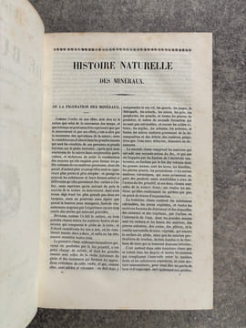 OEUVRES COMPLETES, AVEC DES EXTRAITS DE DAUBENTON, ET LA CLASSIFICATION DE CUVIER. . BUFFON. (GEORGES-LOUIS LECLERC, COMTE DE. 1707-1788).