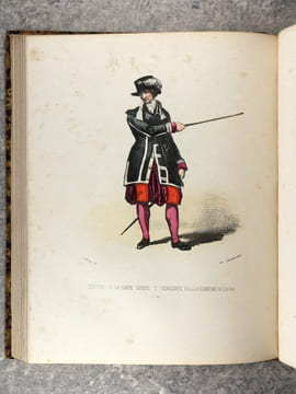 ALBUM OU COLLECTION COMPLETE ET HISTORIQUE DES COSTUMES DE LA COUR DE ROME, DES ORDRES MONASTIQUES, RELIGIEUX ET MILITAIRES, ET DES CONGREGATIONS ...