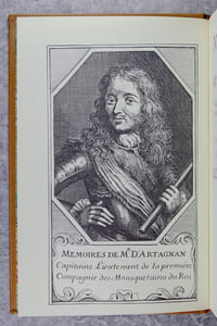 MEMOIRES DE MR D'ARTAGNAN, CAPITAINE LIEUTENANT DE LA PREMIERE COMPAGNIE DES MOUSQUETAIRES DU ROI, CONTENANT QUANTITE DE CHOSES PARTICULIERES ET SECRETES QUI SE SONT PASSEES SOUS LE REGNE DE LOUIS LE GRAND.