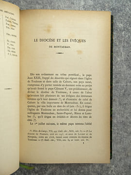 DOCUMENTS HISTORIQUES SUR LE TARN-ET-GARONNE. DIOCESE, ABBAYES, CHAPITRES, COMMANDERIES, EGLISES, SEIGNEURIES, ETC.. MOULENQ FRANCOIS (1814-1892).