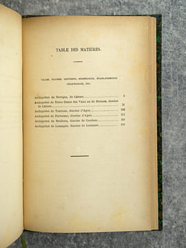 DOCUMENTS HISTORIQUES SUR LE TARN-ET-GARONNE. DIOCESE, ABBAYES, CHAPITRES, COMMANDERIES, EGLISES, SEIGNEURIES, ETC.. MOULENQ FRANCOIS (1814-1892).