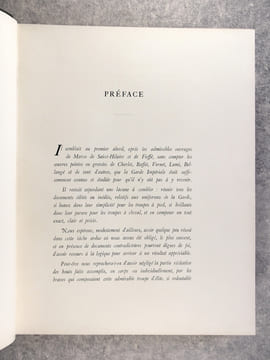 LA GARDE IMPERIALE (1804-1815). OUVRAGE ILLUSTRE DE 450 DESSINS DANS LE TEXTE PAR E. GRAMMONT, M. ORANGE, L. VALLET, ET DE 60 COMPOSITIONS HORS TEXTE ...