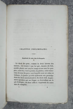 ALGER. VOYAGE POLITIQUE ET DESCRIPTIF DANS LE NORD DE L'AFRIQUE.. BAVOUX EVARISTE (1809-1890).