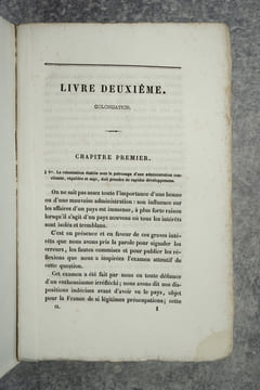 ALGER. VOYAGE POLITIQUE ET DESCRIPTIF DANS LE NORD DE L'AFRIQUE.. BAVOUX EVARISTE (1809-1890).