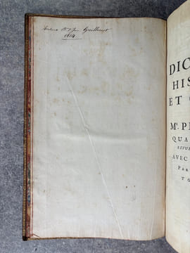 DICTIONNAIRE HISTORIQUE ET CRITIQUE, PAR MR PIERRE BAYLE. QUATRIEME EDITION, REVUE, CORRIGEE ET AUGMENTEE. AVEC LA VIE DE L'AUTEUR, PAR MR. DES ...