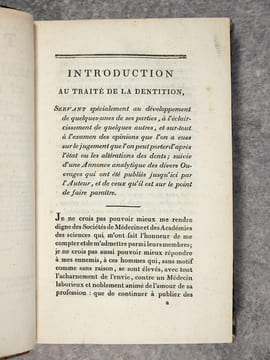 TRAITE DE LA PREMIERE DENTITION ET DES MALADIES SOUVENT TRES GRAVES QUI EN DEPENDENT. OUVRAGE QUE LA SOCIETE ROYALE DE MEDECINE DE PARIS COURONNA EN ...