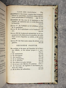 TRAITE DE LA PREMIERE DENTITION ET DES MALADIES SOUVENT TRES GRAVES QUI EN DEPENDENT. OUVRAGE QUE LA SOCIETE ROYALE DE MEDECINE DE PARIS COURONNA EN ...