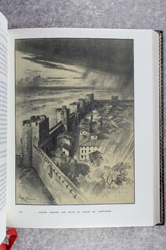 LA VIEILLE FRANCE. BRETAGNE. NORMANDIE. PROVENCE. TOURAINE. TEXTE, DESSINS ET LITHOGRAPHIES PAR A. ROBIDA.. ROBIDA ALBERT. (1848-1926).