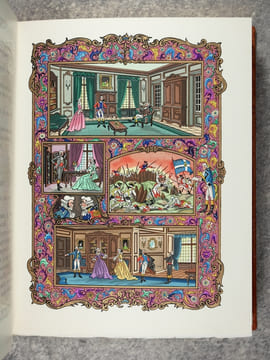 THEATRE. ILLUSTRE PAR JEAN GRADASSI «LE MINIATURISTE». . BEAUMARCHAIS. (PIERRE AUGUSTIN CARON DE. 1732-1799).