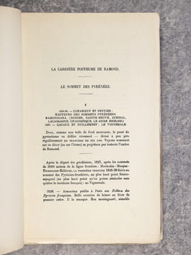 LE PASSE DU PYRENEISME. NOTES D’UN BIBLIOPHILE. . BERALDI HENRI. (1849-1931).