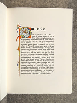 LE LIVRE DE MARCO POLO. PUBLIE EN FRANCAIS MODERNE SELON LES TRAVAUX DE M. G. PAUTHIER SUR LES MANUSCRITS DE LA BIBLIOTHEQUE NATIONALE, D’APRES LE ...