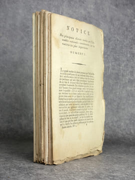 NOTICE DES PRINCIPAUX DECRETS RENDUS PAR L’ASSEMBLEE NATIONALE-CONSTITUANTE.. undefined