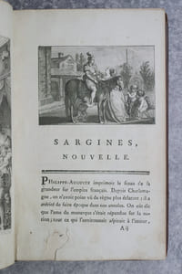 SARGINES,  NOUVELLE. 