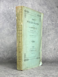 ESSAI SUR LES PEINES ET LE SYSTEME PENITENTIAIRE PAR ISIDORE ALAUZET AVOCAT, SOUS-CHEF DE CABINET PARTICULIER DU MINISTERE DE LA JUSTICE ET DES CULTES. OUVRAGE COURONNE PAR L’INSTITUT (ACADEMIE DES SCIENCES MORALES ET POLITIQUES). IMPRIME PAR L’AUTORISATION DU ROI.