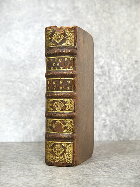 NOUVELLES DE LA REPUBLIQUE DES LETTRES. MOIS DE JANVIER (A JUIN) 1702. PAR JAQUES BERNARD. . BERNARD (JACQUES. 1658-1718). 
