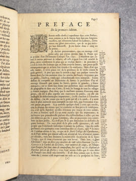 DICTIONNAIRE HISTORIQUE ET CRITIQUE, PAR MONSIEUR BAYLE. SECONDE EDITION, REVUE, CORRIGEE & AUGMENTEE PAR L’AUTEUR. . BAYLE PIERRE (1647-1706).