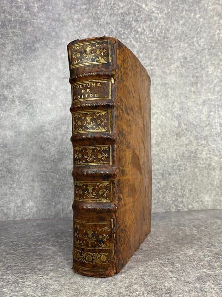 OBSERVATIONS SUR LA COUTUME DE POITOU. PAR MAISTRE JEAN LELET, AVOCAT EN PARLEMENT, CORRIGEES & COMMENTEES PAR MONSIEUR MAISTRE JEAN FILLEAU AVOCAT DU ...