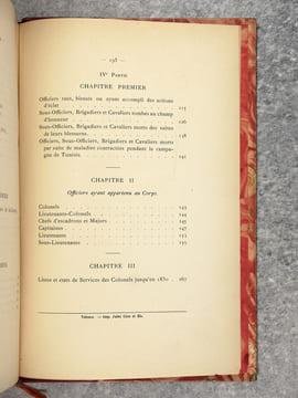 HISTORIQUE DU 7° REGIMENT DE CHASSEURS.. (GUESVILLER, EDOUARD MARIE ALFRED. NE EN 1858).
