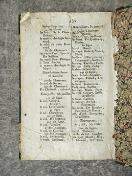 PRECIS DES OPERATIONS DE L’ARMEE DES PYRENEES, EN 1823, SOUS LES ORDRES DE S. A. R. MGR LE DUC D’ANGOULEME, AVEC LE TABLEAU DE TOUS LES MILITAIRES QUI ...