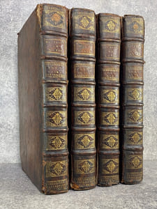 DICTIONNAIRE HISTORIQUE ET CRITIQUE, PAR MR PIERRE BAYLE. QUATRIEME EDITION, REVUE, CORRIGEE ET AUGMENTEE. AVEC LA VIE DE  L'AUTEUR, PAR MR. DES MAIZEAUX. 