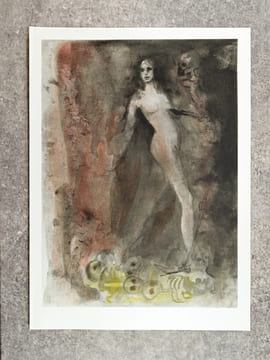 LES FLEURS DU MAL. ILLUSTRATIONS DE LEONOR FINI. . BAUDELAIRE CHARLES. (1821-1867).