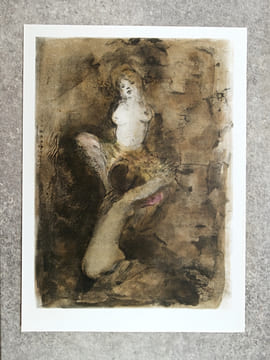 LES FLEURS DU MAL. ILLUSTRATIONS DE LEONOR FINI. . BAUDELAIRE CHARLES. (1821-1867).