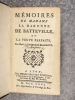 MEMOIRES DE MADAME LA BARONNE DE BATTEVILLE, OU LA VEUVE PARFAITE.. LEPRINCE DE BEAUMONT. (JEANNE-MARIE. 1711-1780). 
