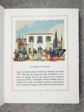 CONTES DU LUNDI. TARTARIN DE TARASCON. ILLUSTRATIONS DE HENRY LEMARIE. . DAUDET ALPHONSE (1840-1897).