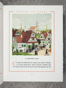 CONTES DU LUNDI. TARTARIN DE TARASCON. ILLUSTRATIONS DE HENRY LEMARIE. . DAUDET ALPHONSE (1840-1897).