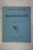 MADRIGAUX. IMAGES DE RAOUL DUFY.. MALLARME STEPHANE (1842-1898).